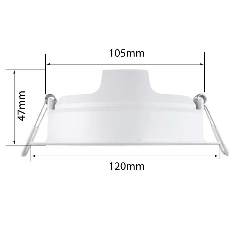 Âm Trần Philips LED Meson 59448 / 7W (Φ105)